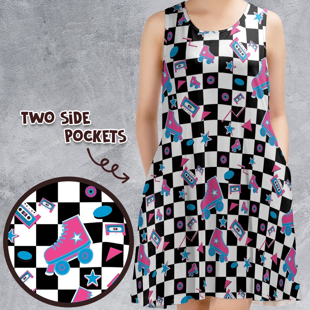Roller Disco - Roller Skate 70s 80s A-Line -  - 1