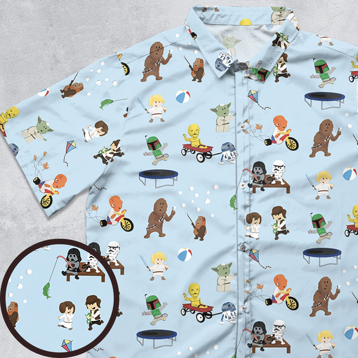 Short Sleeve Button Shirt - 1ZBVFAHA