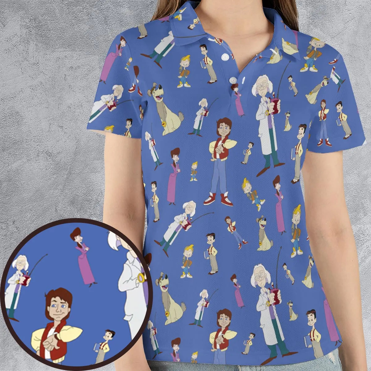 Unisex Polo Shirt - D6362VMB