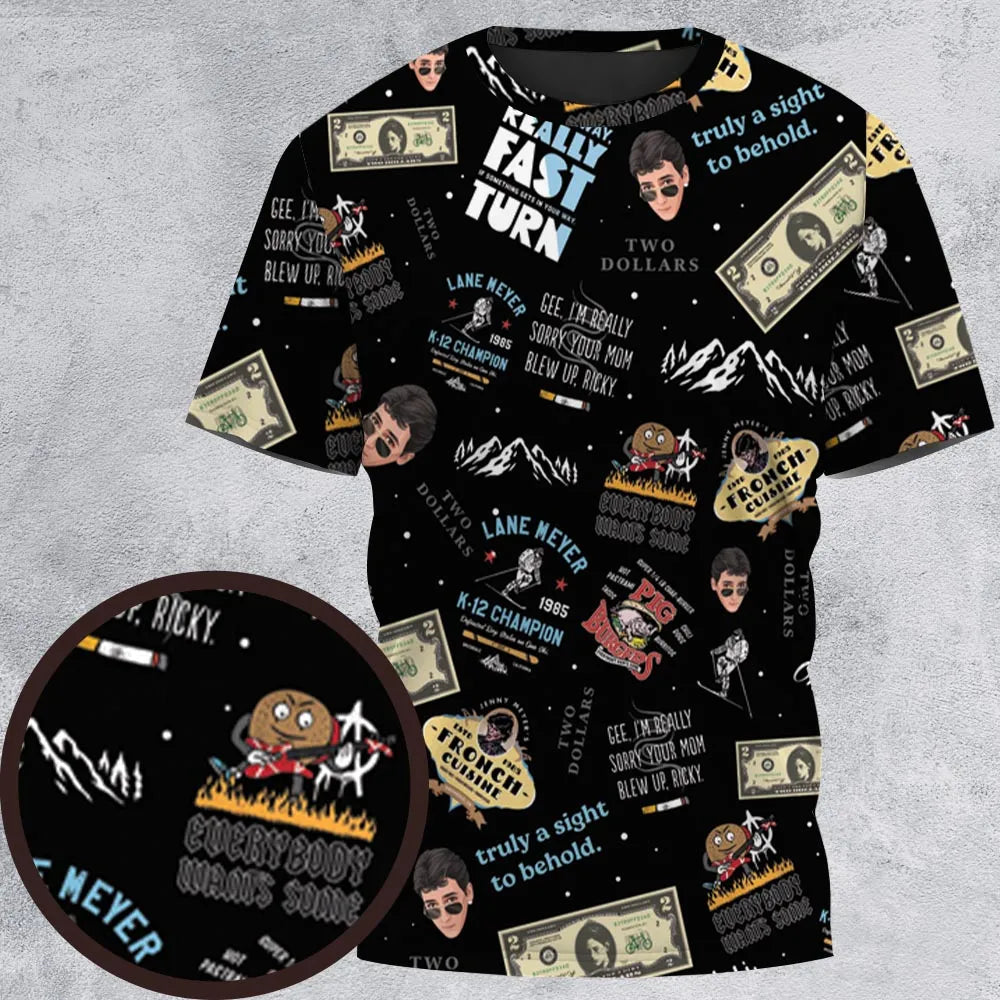Full Print T-Shirt - TADJYANF