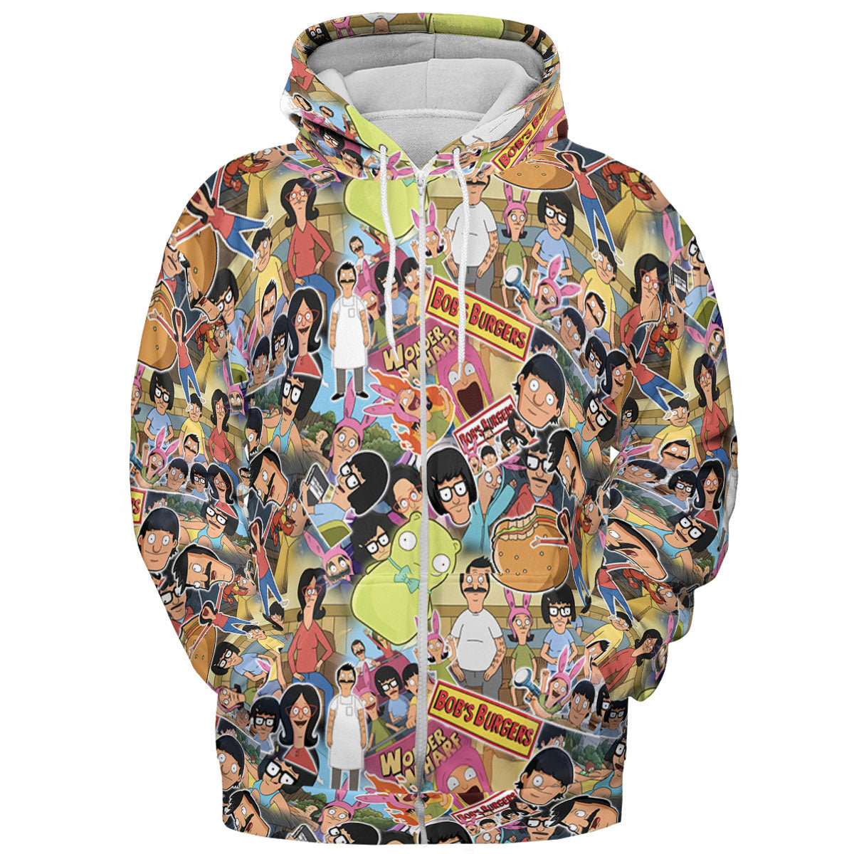 Full Print Hoodie - XU4MJ1M4