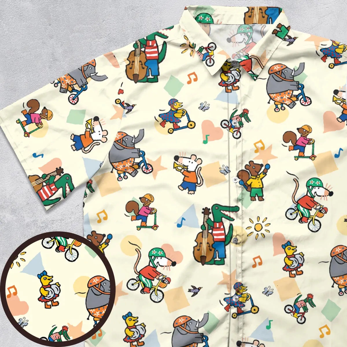 Short Sleeve Button Shirt - 2ZZZLBUF