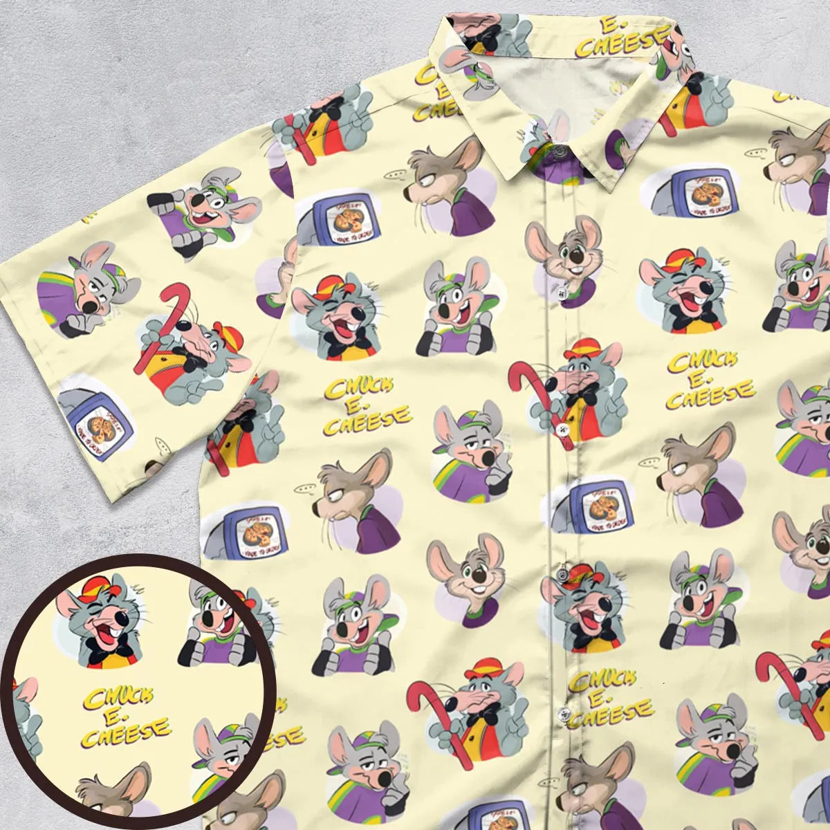 Short Sleeve Button Shirt - 6KVCS5H6
