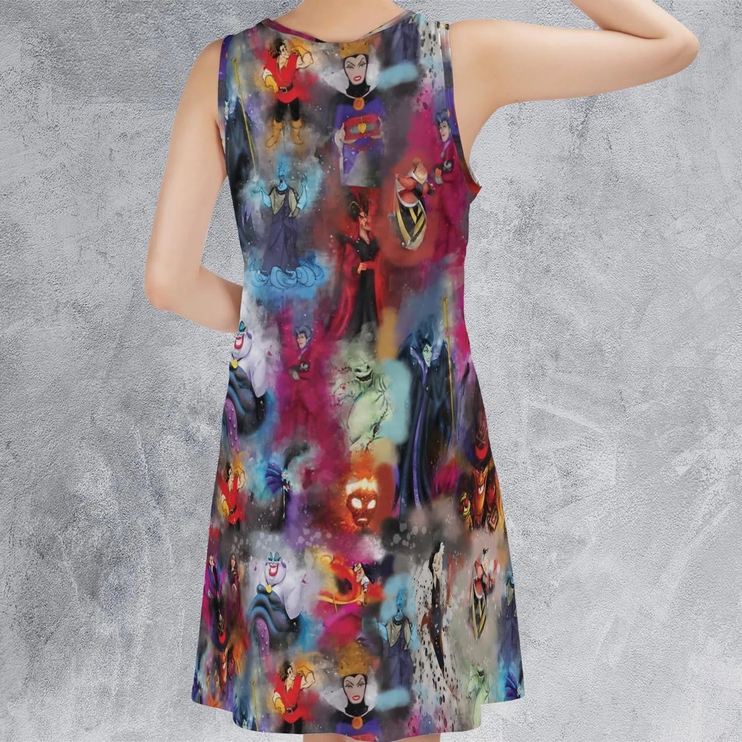 Casual Sleeveless Dress - 22W27EBL