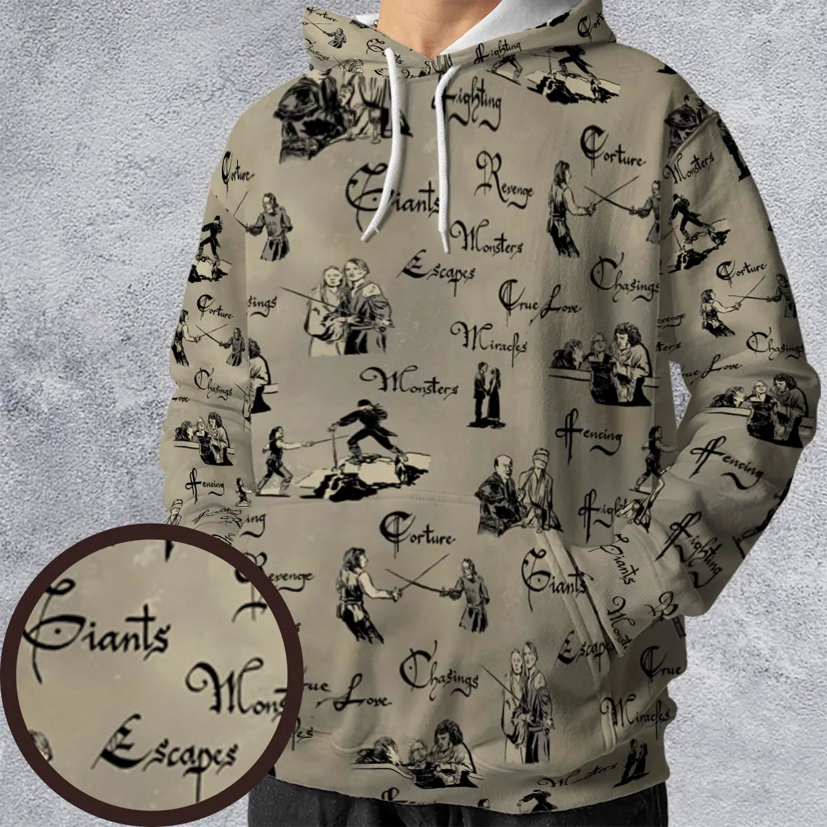 Full Print Hoodie - ASJ9BG54