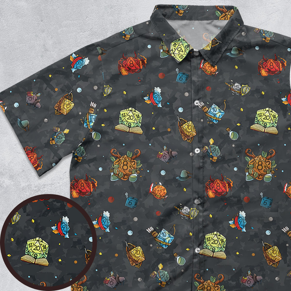 Short Sleeve Button Shirt - P485E1HC