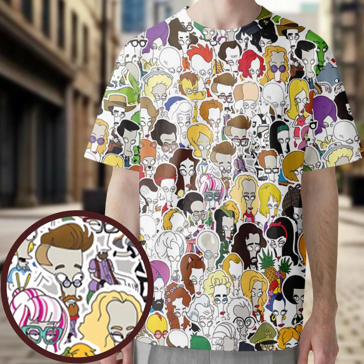 Full Print T-Shirt - 66XS669W