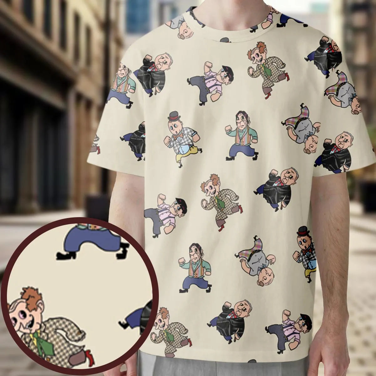 Full Print T-Shirt - 4DUE78XE