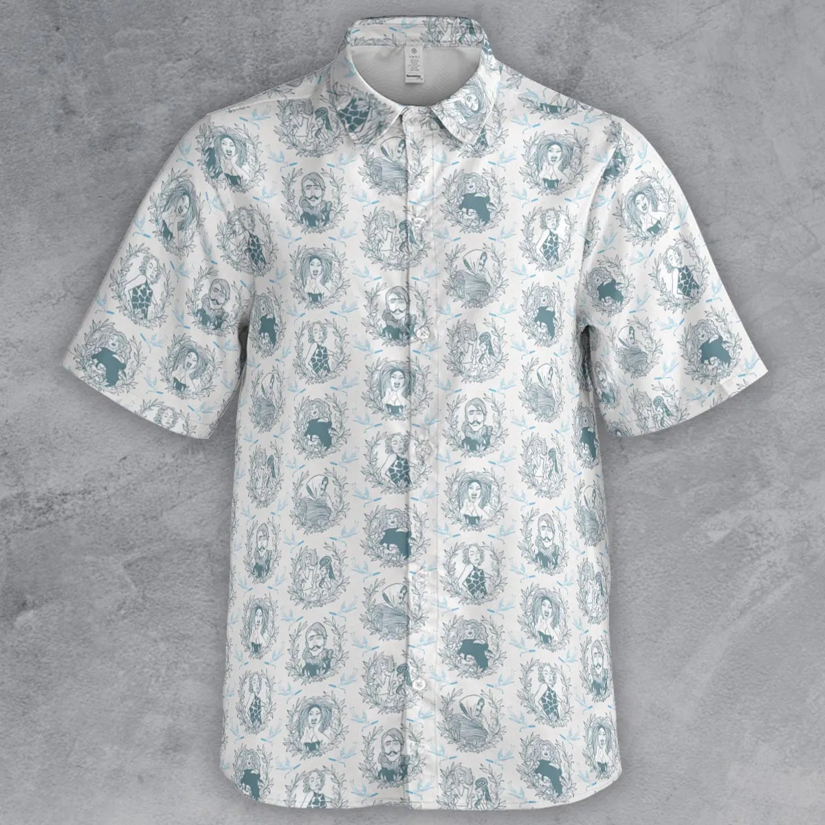 Short Sleeve Button Shirt - AEPKEPLX