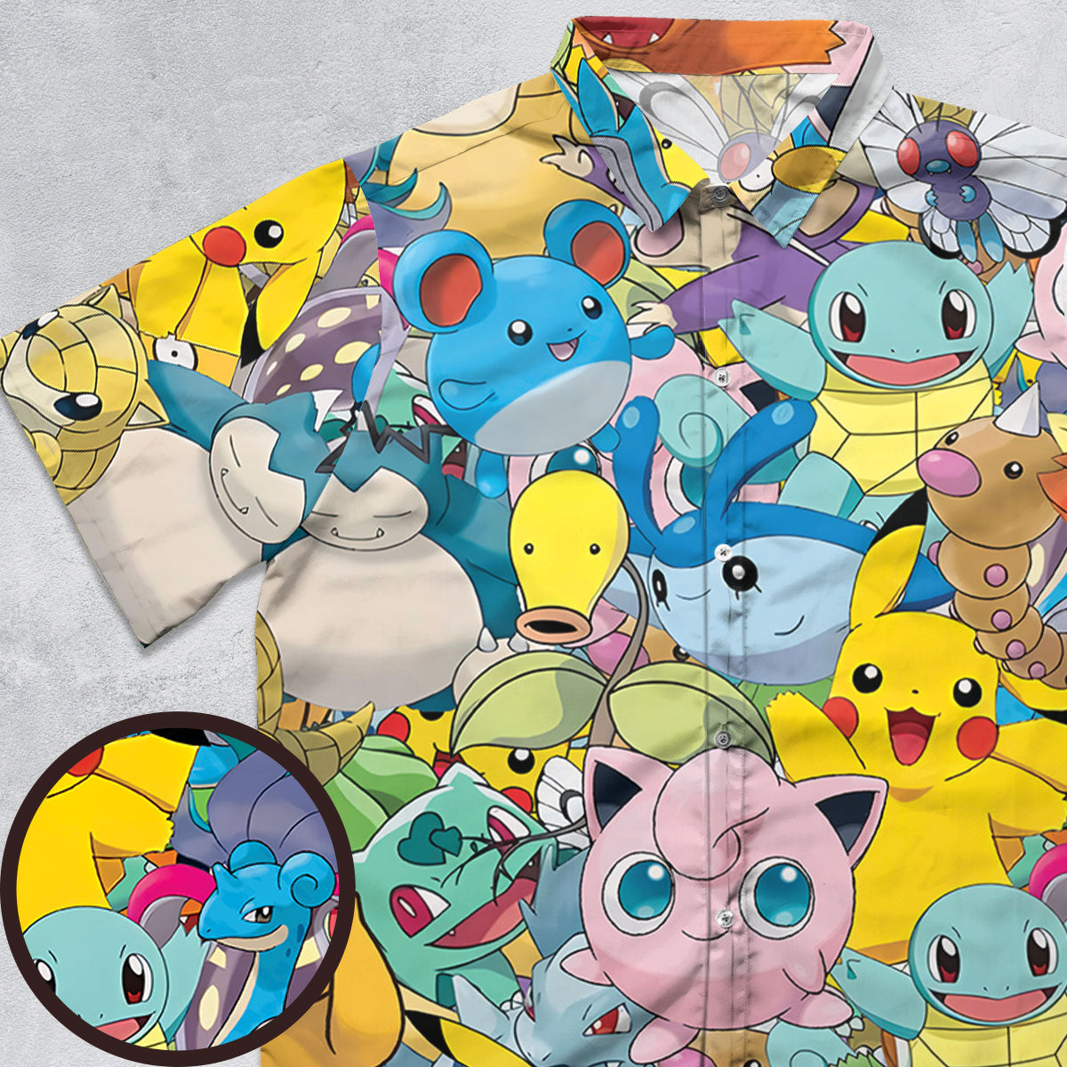 Short Sleeve Button Shirt - U2R4BPSE