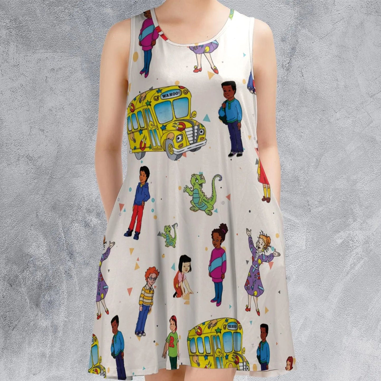Casual Sleeveless Dress - G73AKKQR