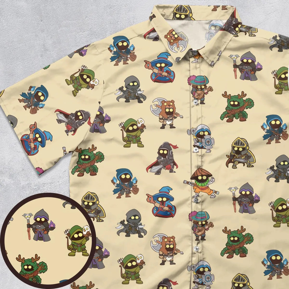 Short Sleeve Button Shirt - RA8QS2A3