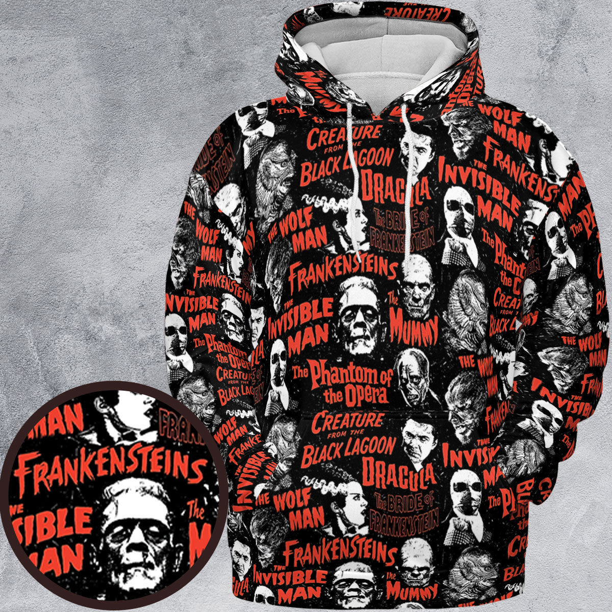 Full Print Hoodie - 33HYVRJZ