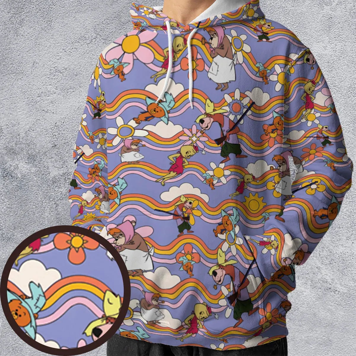 Full Print Hoodie - D1NGFWGF
