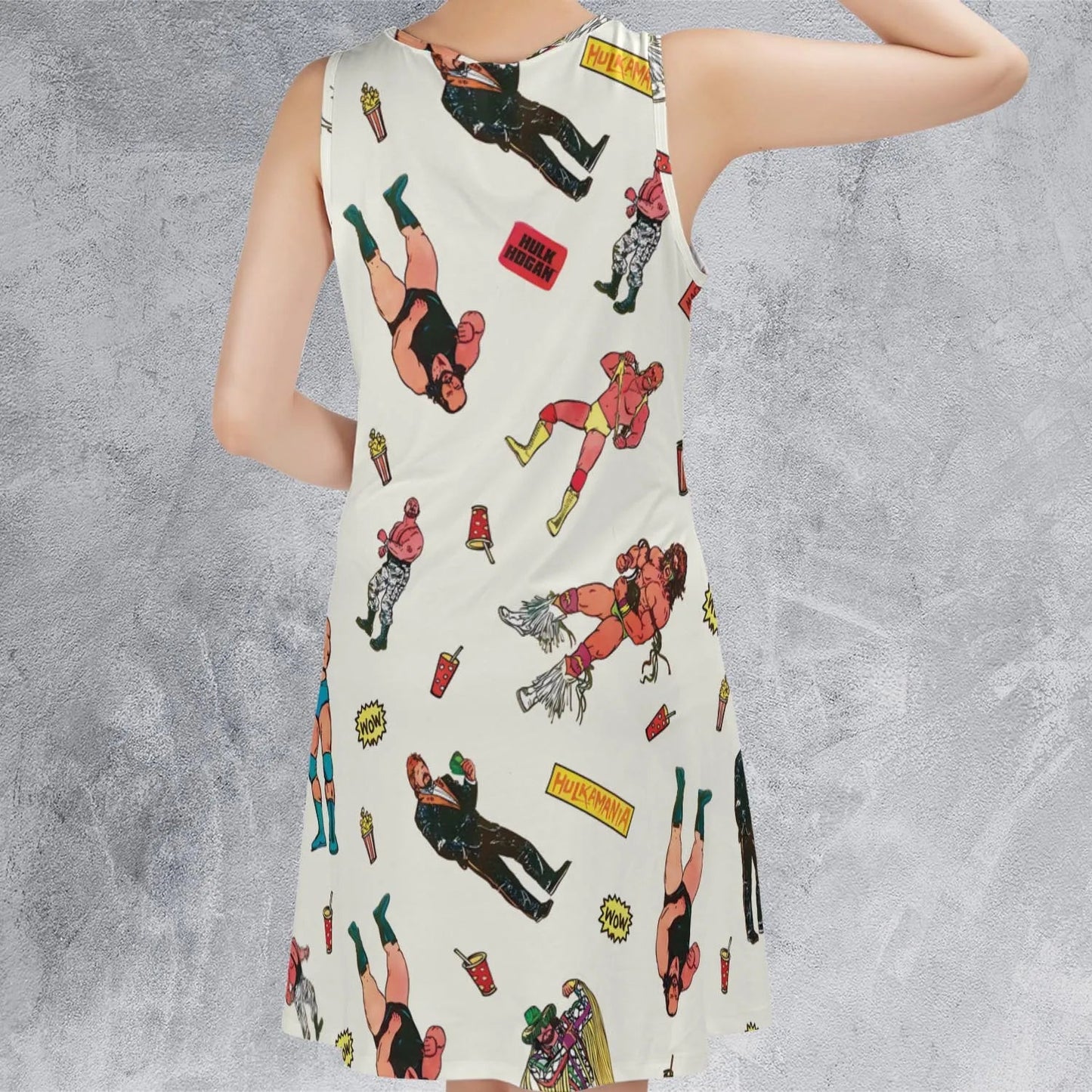 Casual Sleeveless Dress - VEQ2YXXN