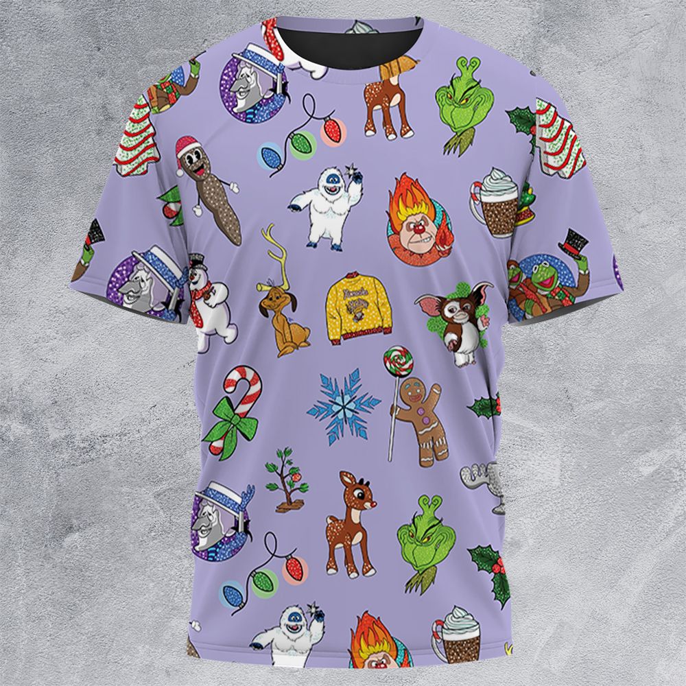 All-Over Print Unisex T-Shirt - 9BNPHX87 -  - 3
