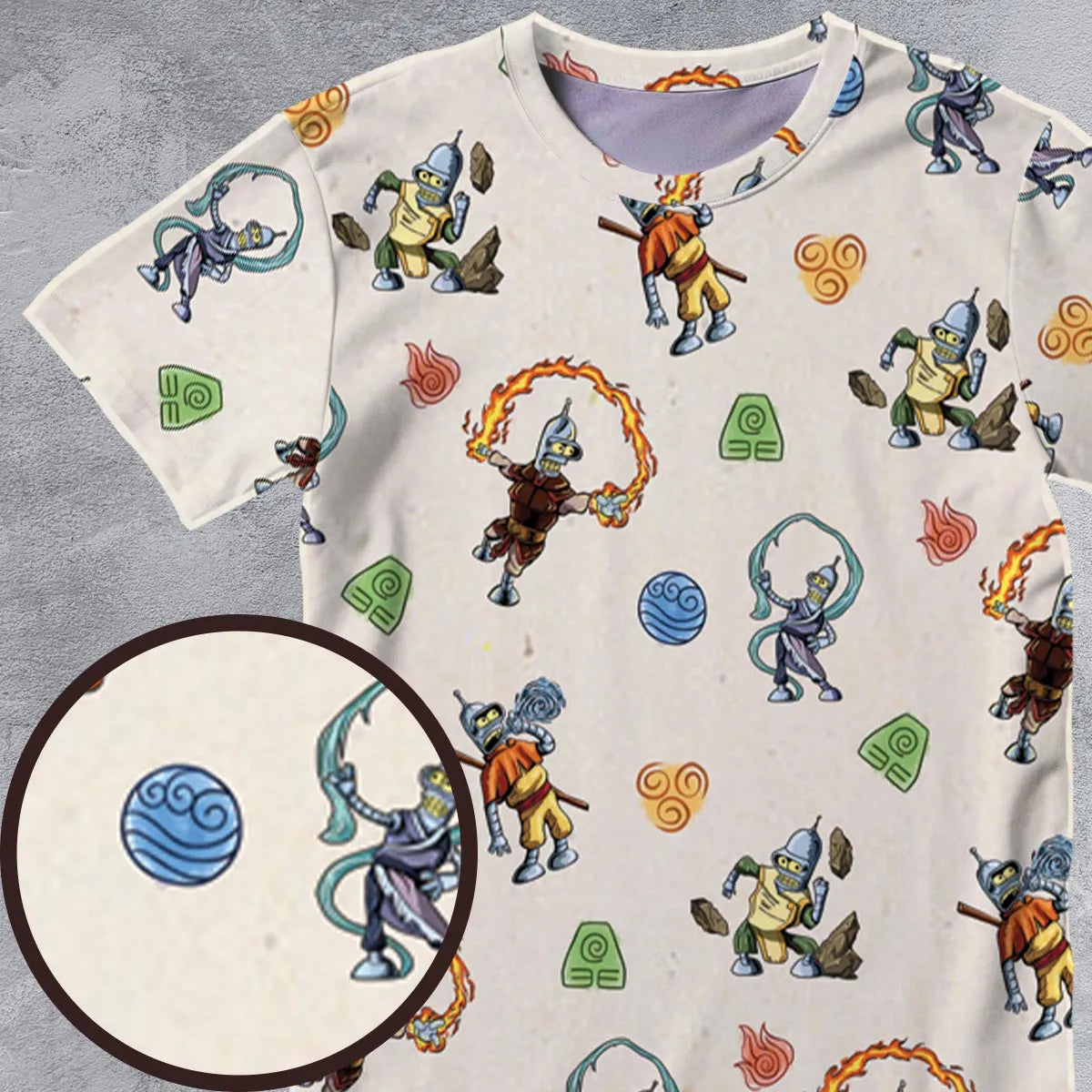 Full Print T-Shirt - LNK39V9Z