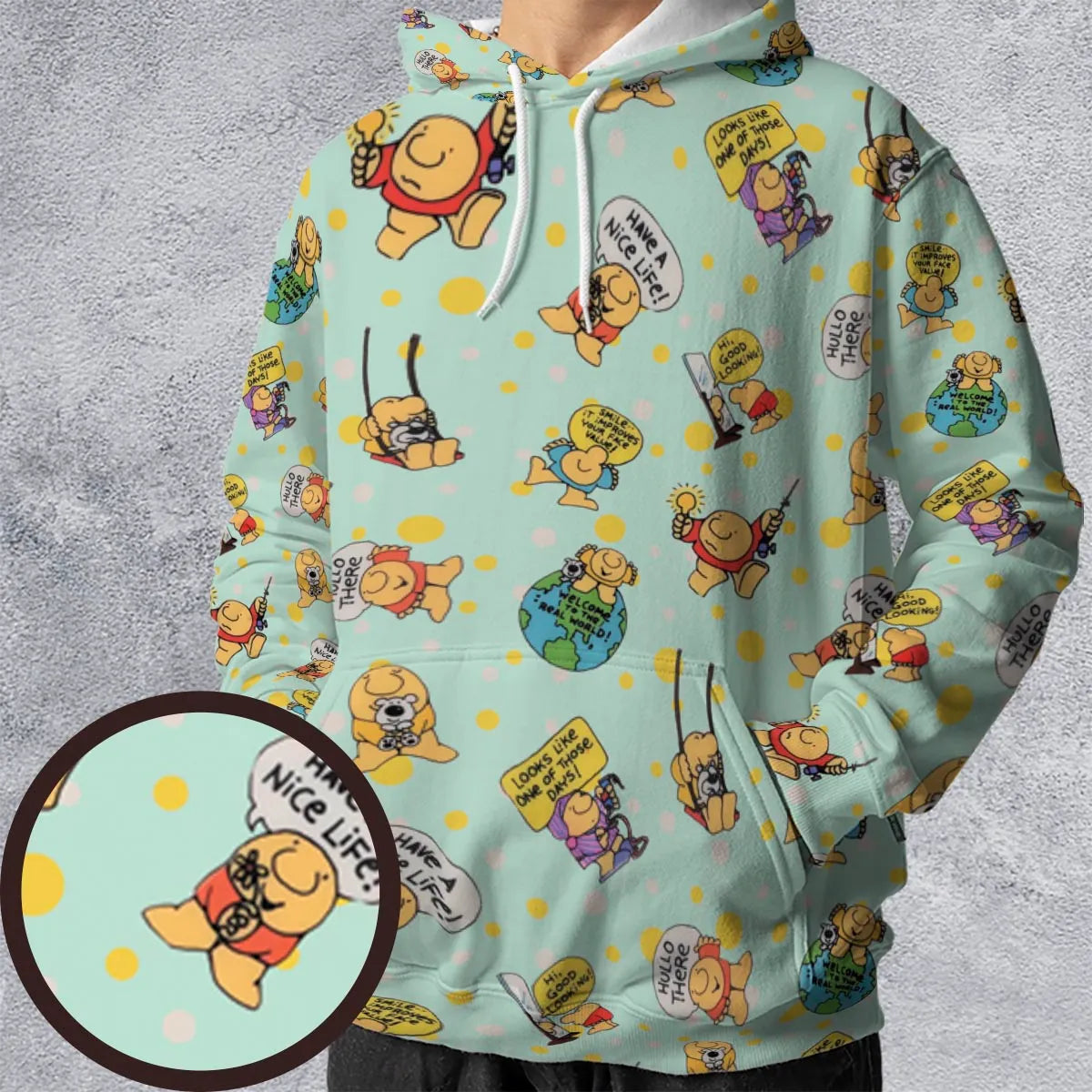 Full Print Hoodie - QBWHXVTH