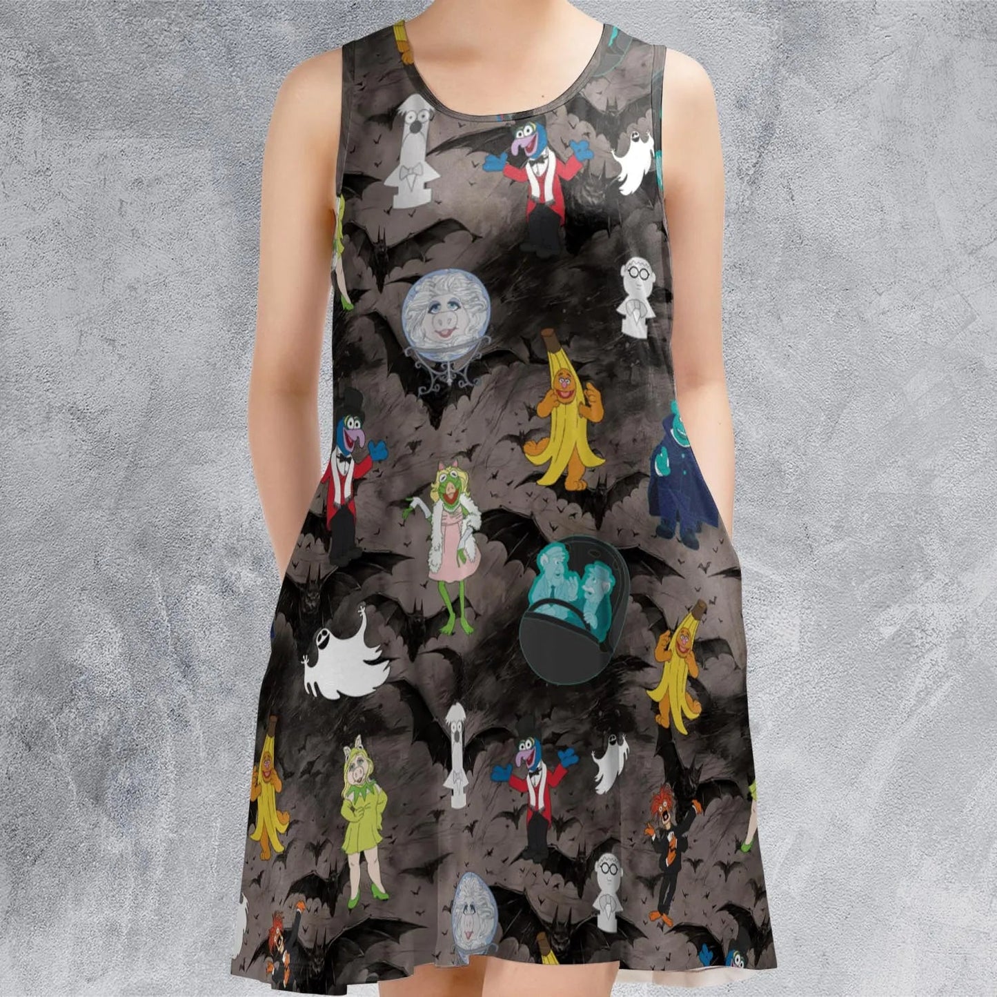 Casual Sleeveless Dress - ZUP5VBWT