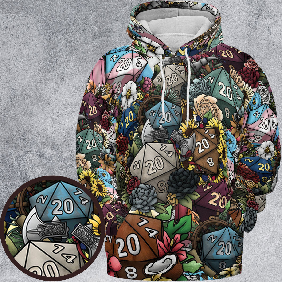 Full Print Hoodie - RQHPDZYV