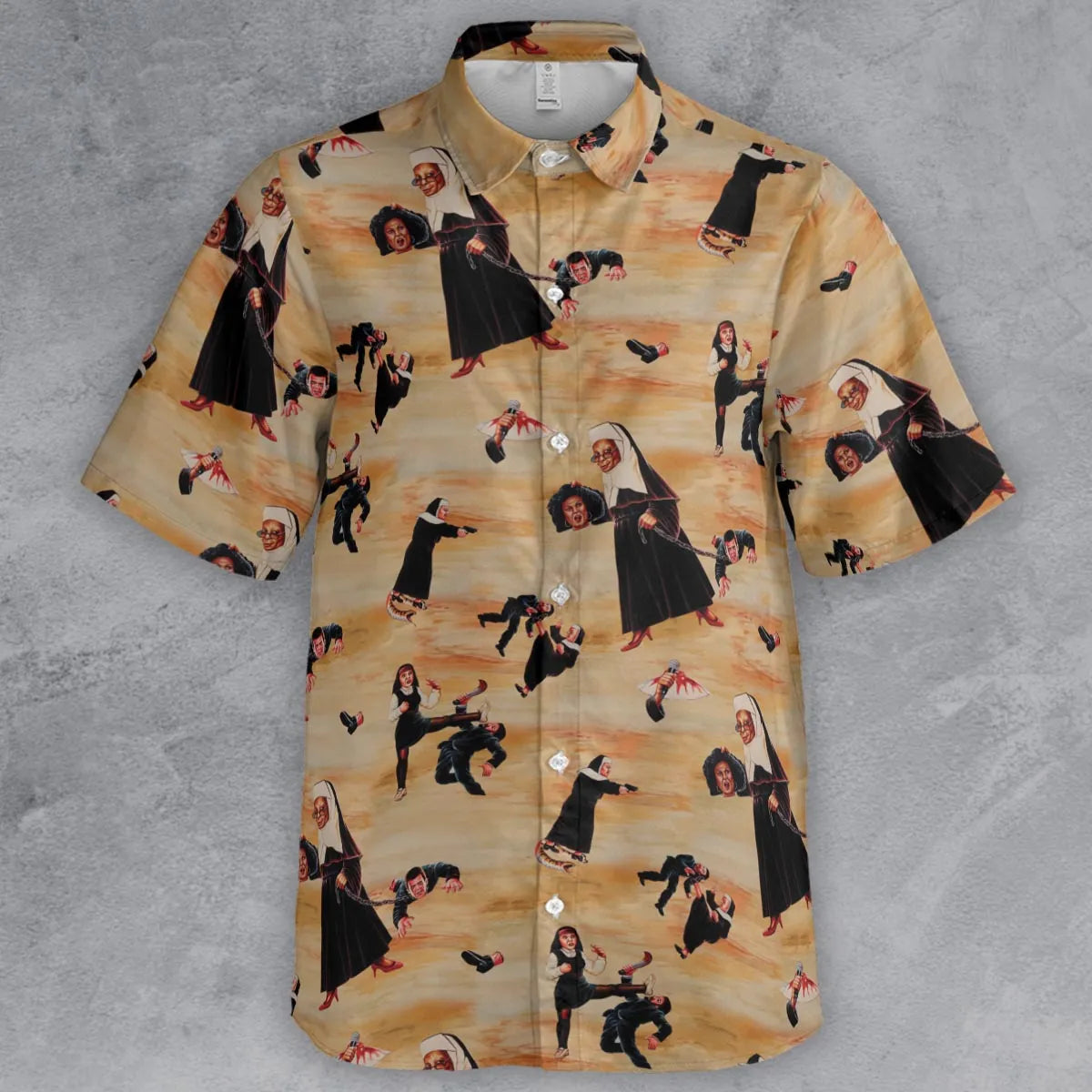 Short Sleeve Button Shirt - UXEWK24A