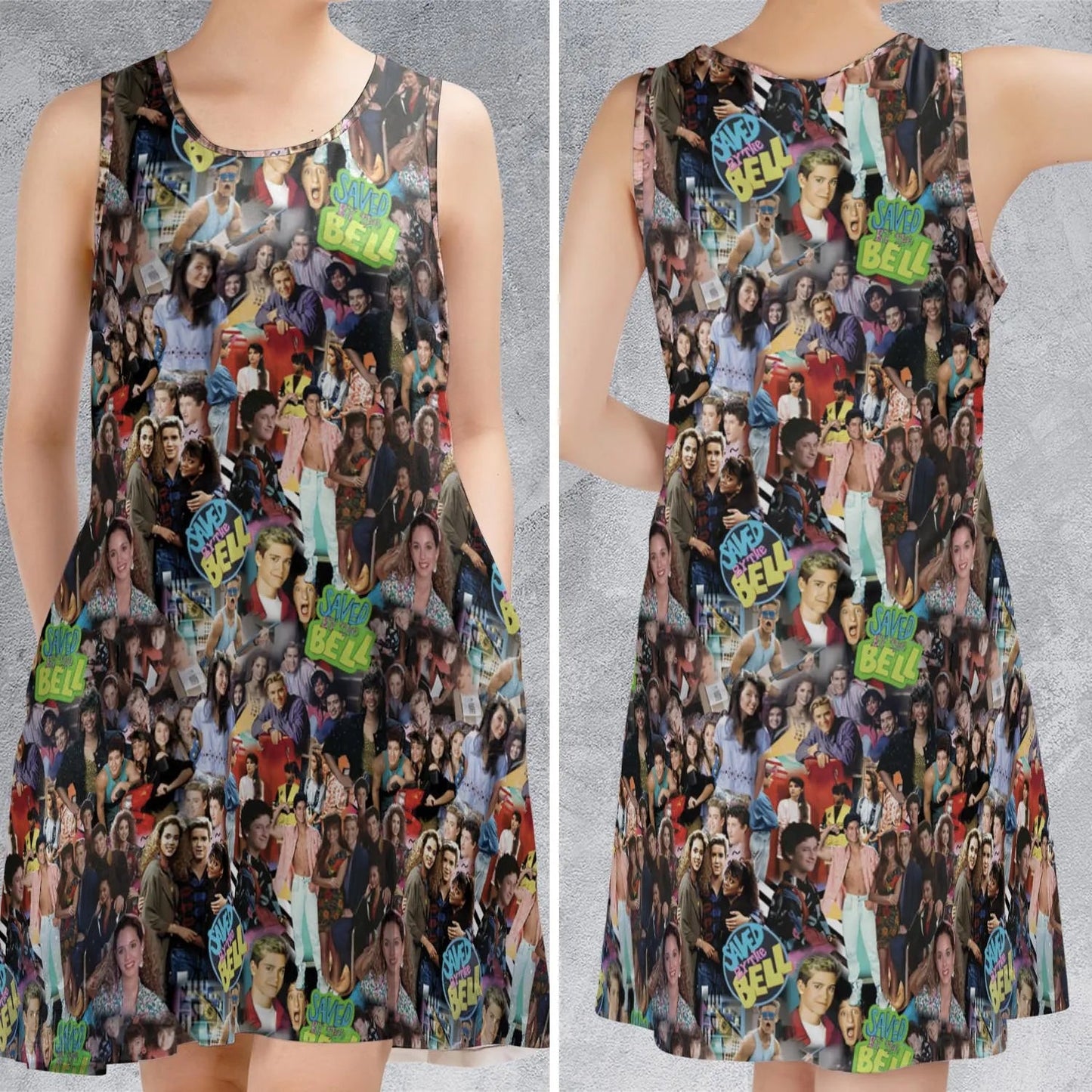 Casual Sleeveless Dress - ER944WVR