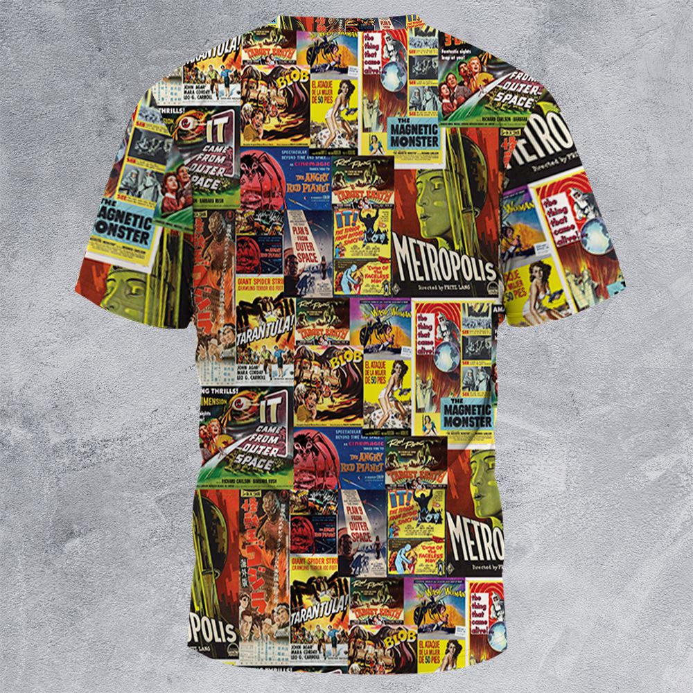 All-Over Print Unisex T-Shirt - ZH17F94H -  - 4