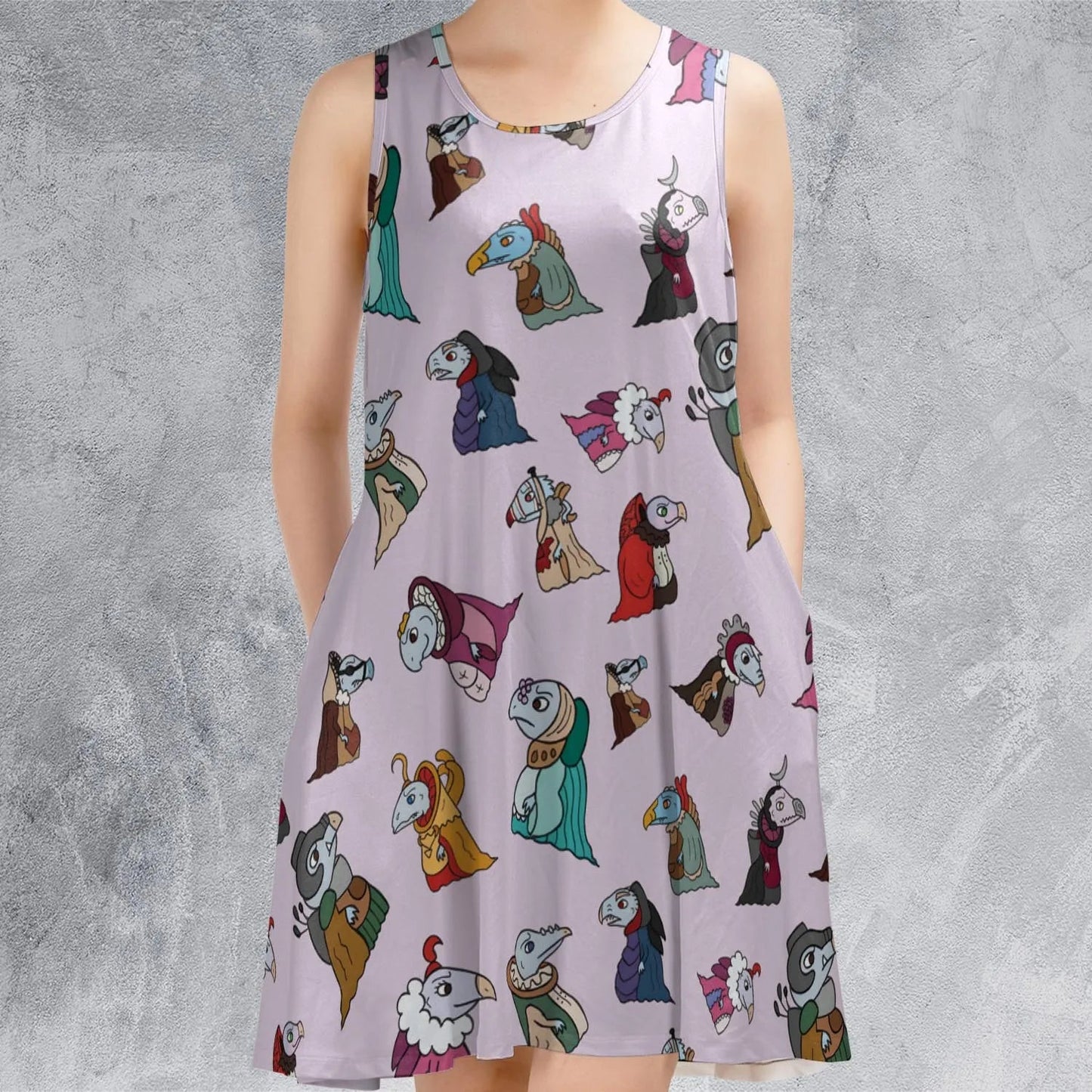 Casual Sleeveless Dress - KVDXCHLG