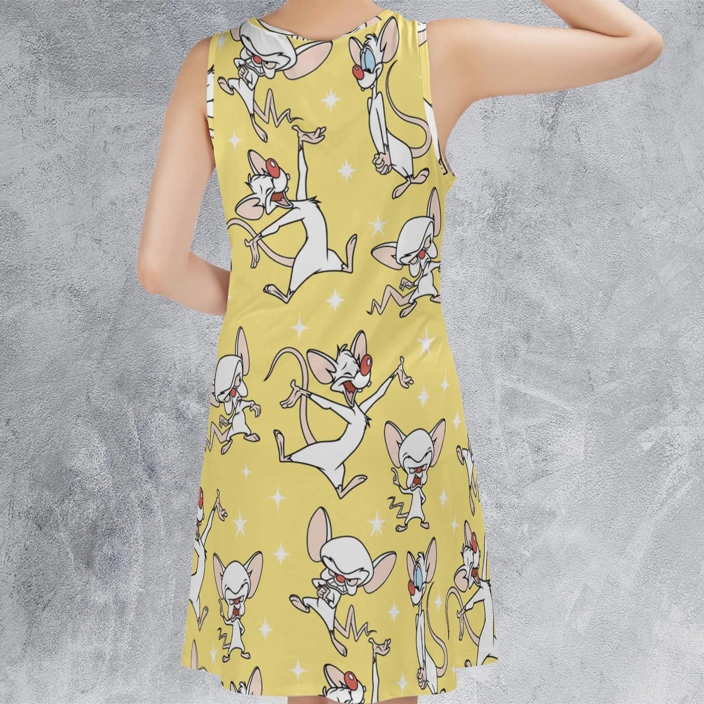Casual Sleeveless Dress - 31JYRG82