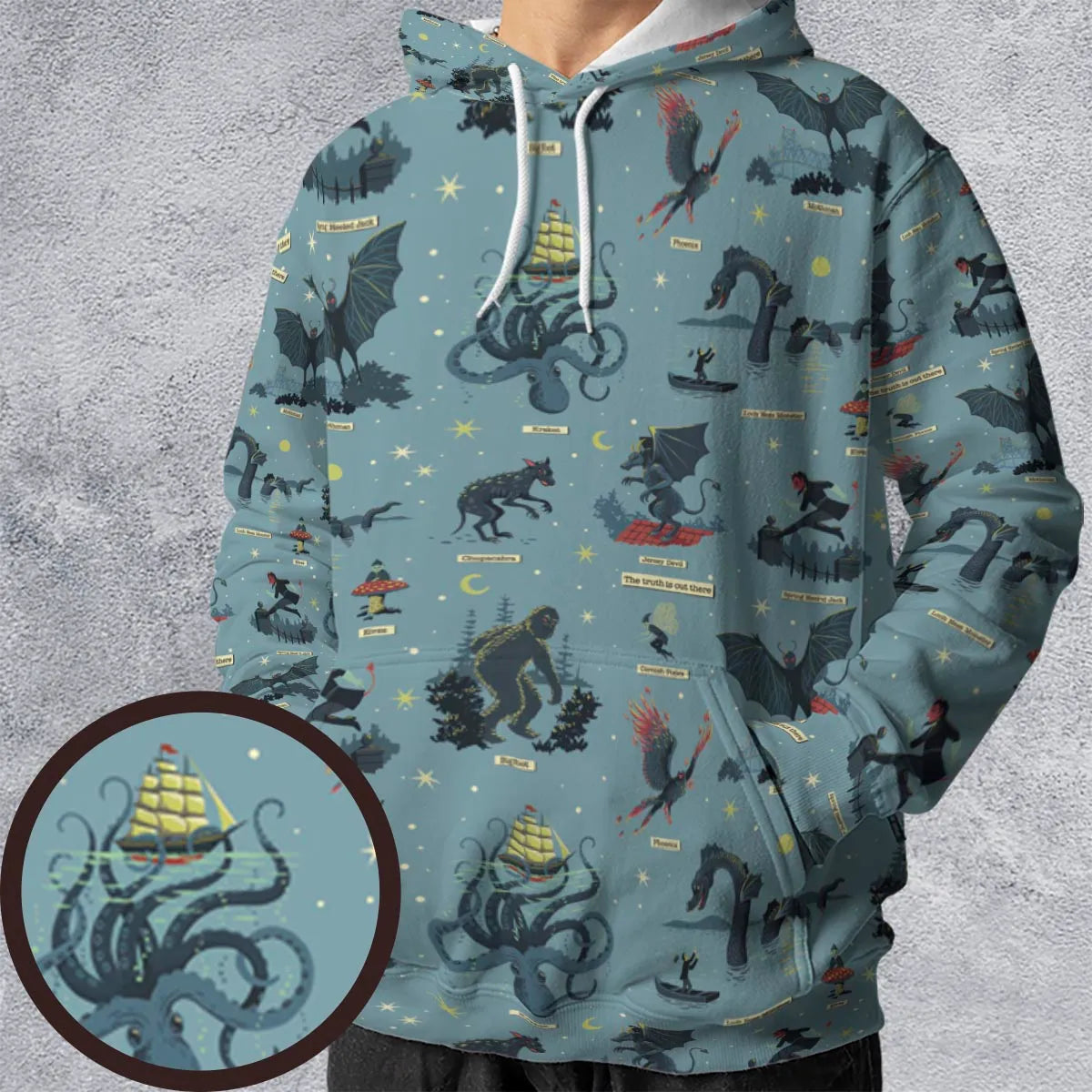 Full Print Hoodie - QC71HS3U