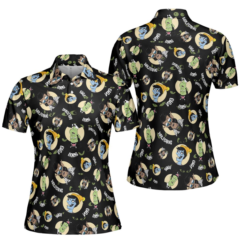 AOP Men/Women Polo Shirt - 7XL9BW7W -  - 5