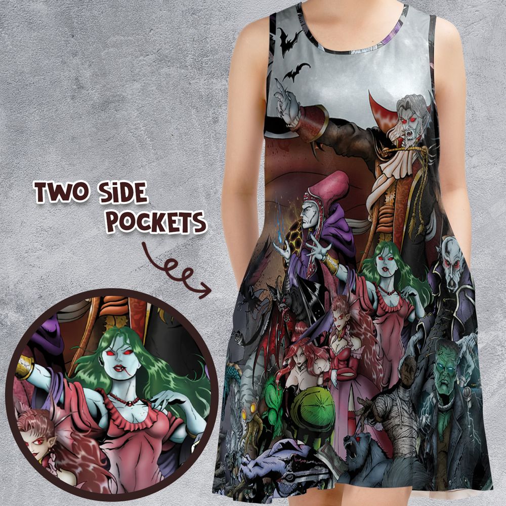 Sleeveless Dress - ME23GBKB -  - 1