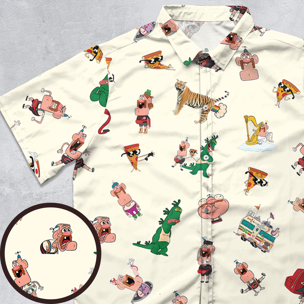 Short Sleeve Button Shirt - YDCC4VMY