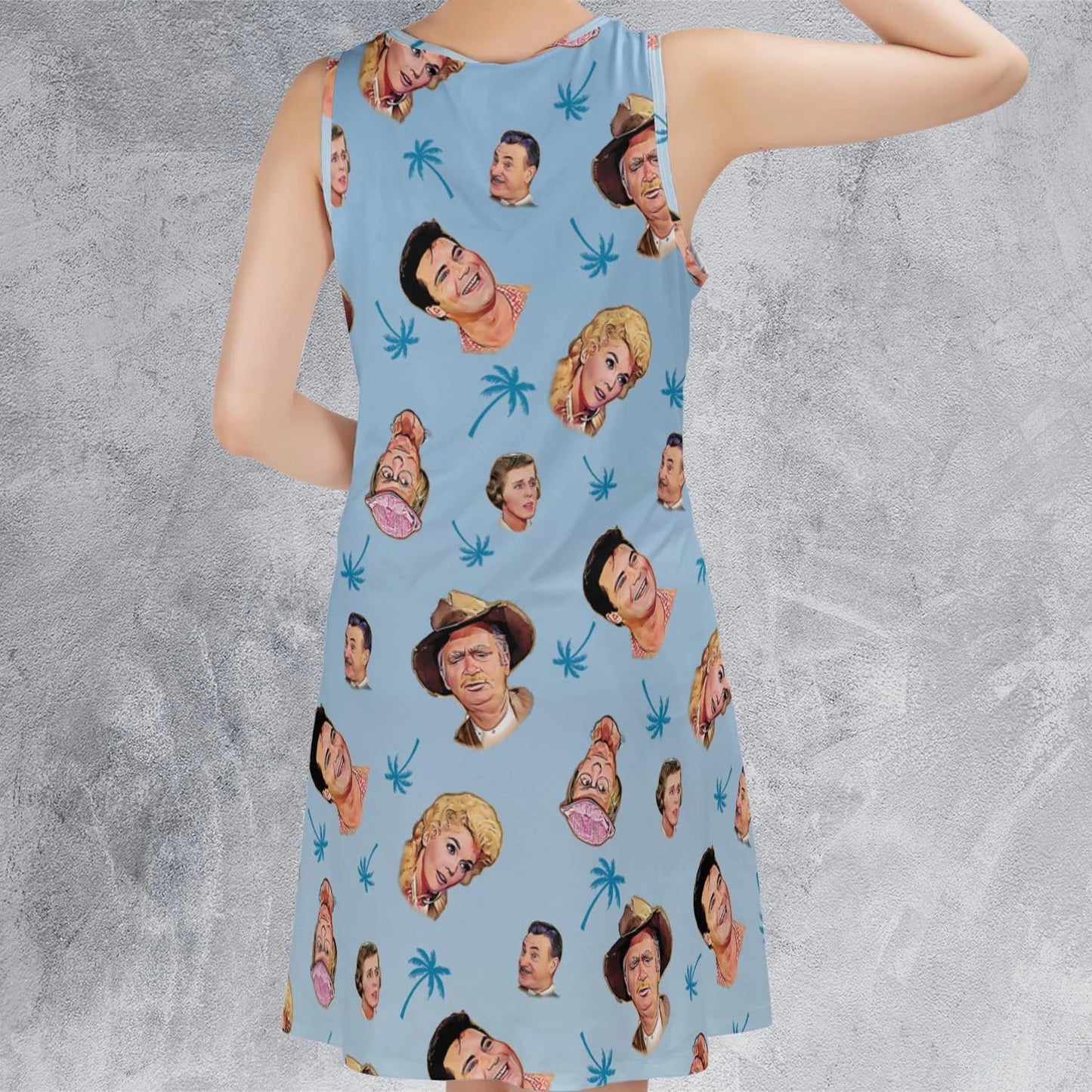 Casual Sleeveless Dress - A1LXXNP7
