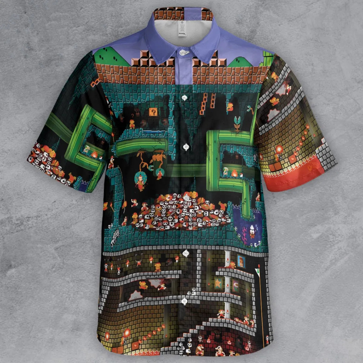 Short Sleeve Button Shirt - NDH62UHZ