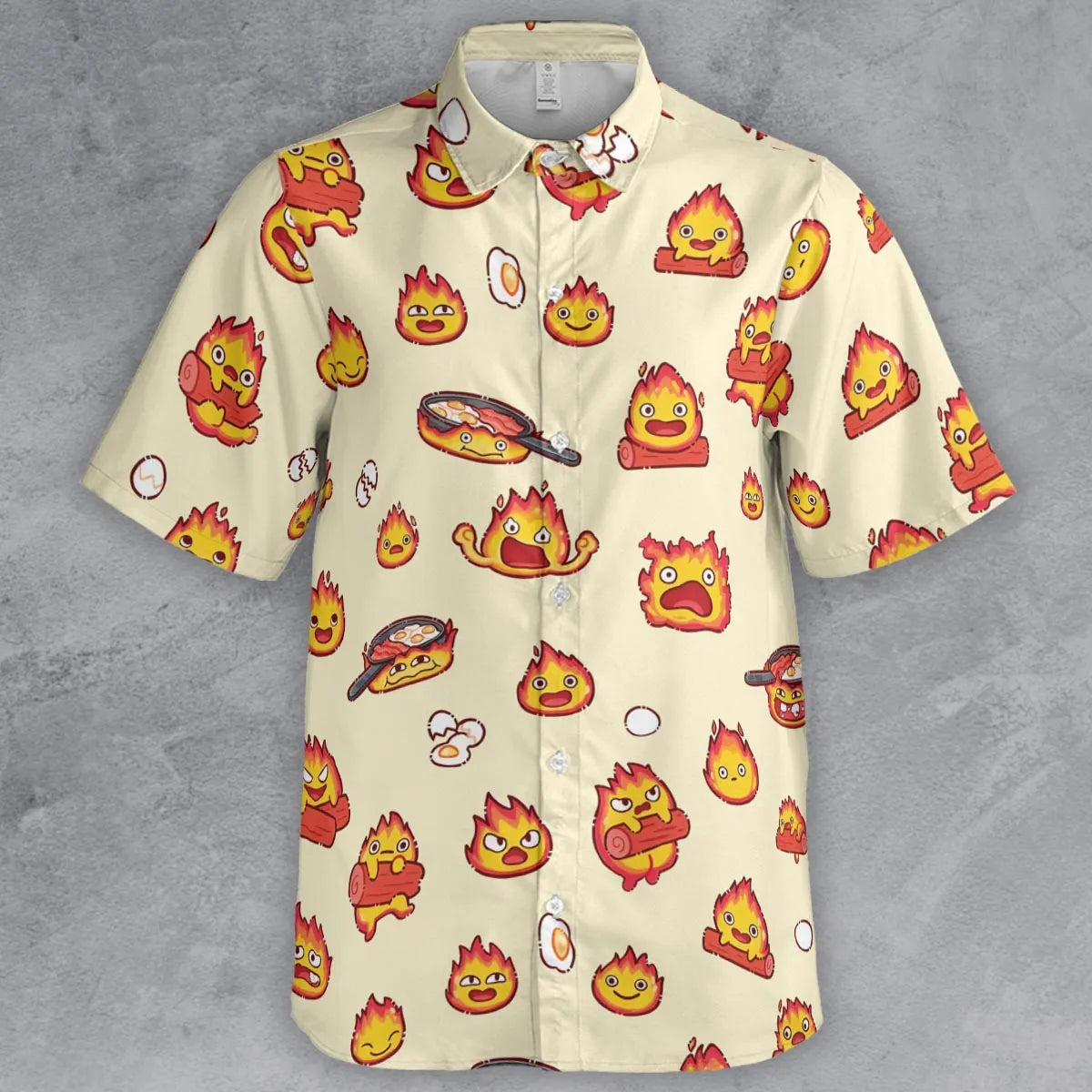 Short Sleeve Button Shirt - FP76R3EF