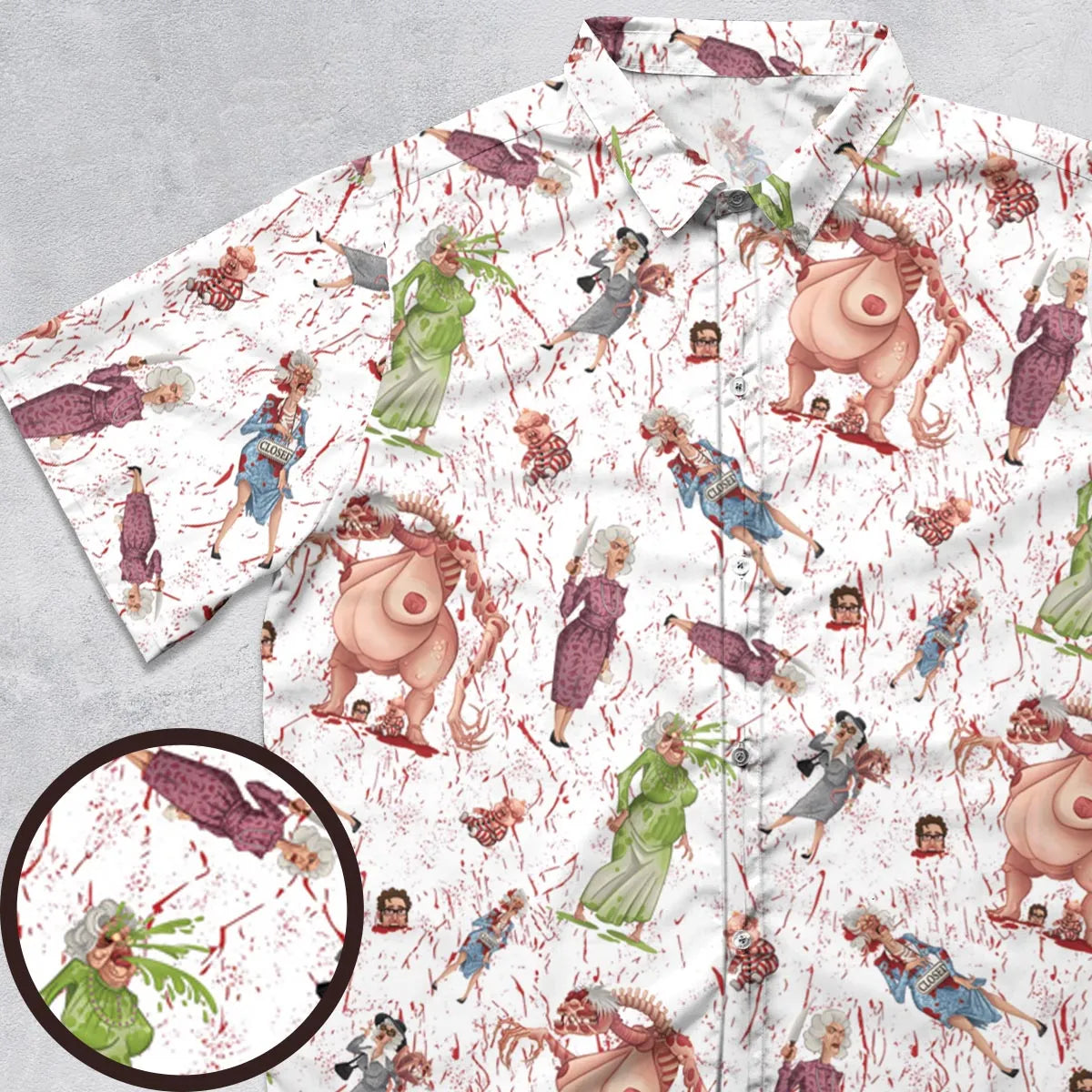 Short Sleeve Button Shirt - 2DDZJ355