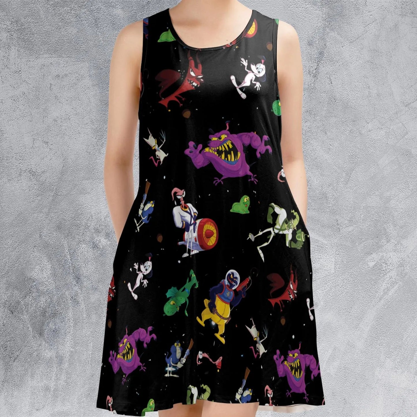 Casual Sleeveless Dress - SHBRL3UV