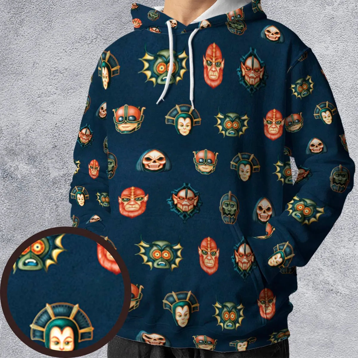 Full Print Hoodie - VKVX3L6D
