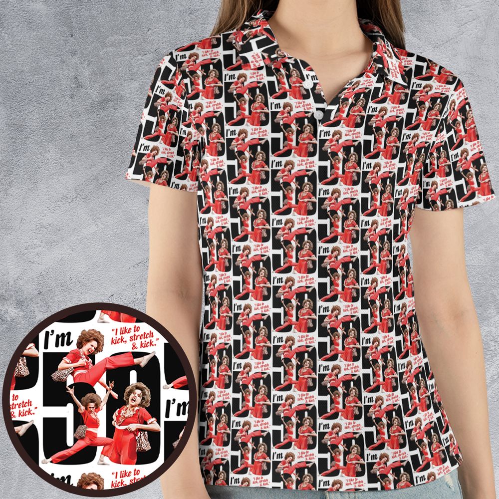 AOP Men/Women Polo Shirt - 5XMGCVZ2 -  - 4