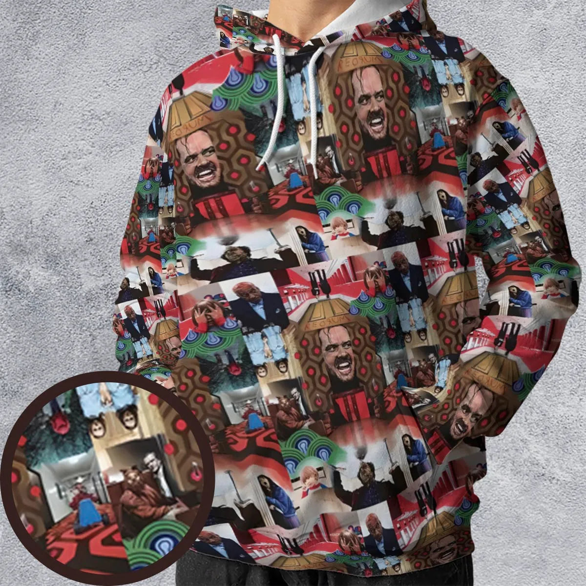 Full Print Hoodie - XVB9LSKH