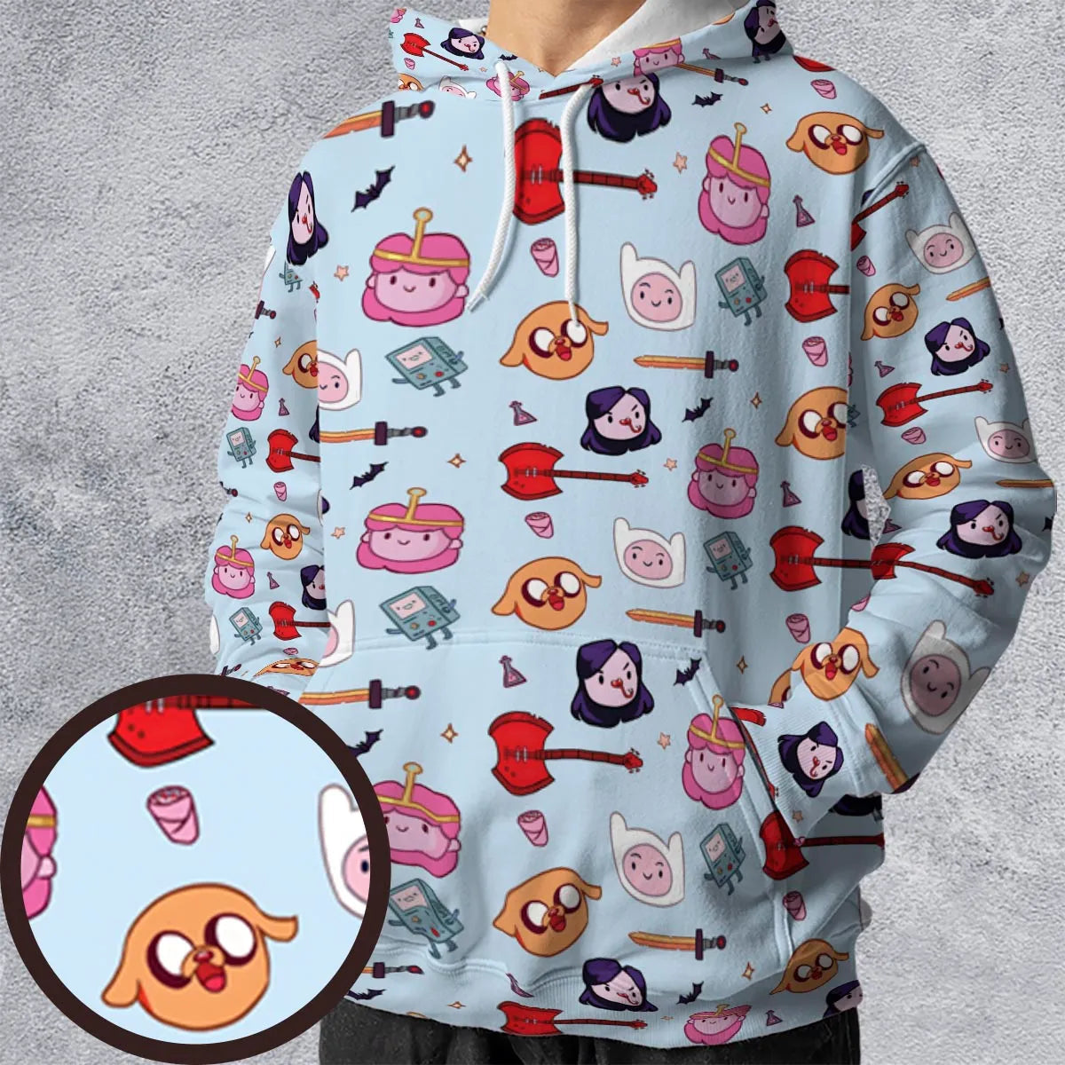 Full Print Hoodie - E9T45GR5