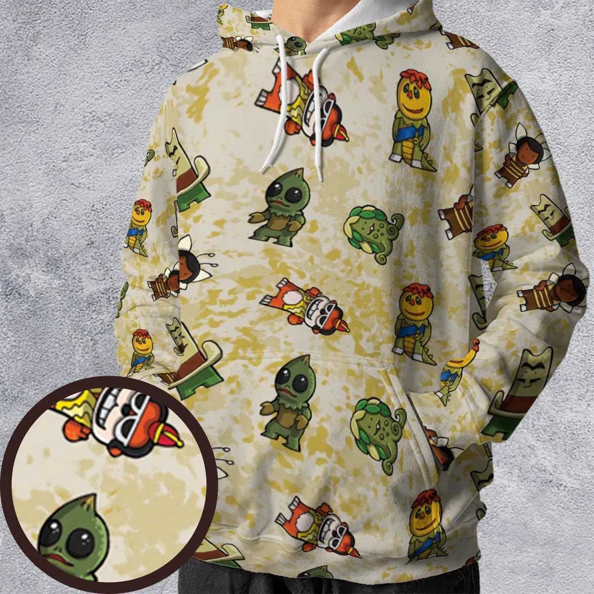 Full Print Hoodie - Q9J8ULG7