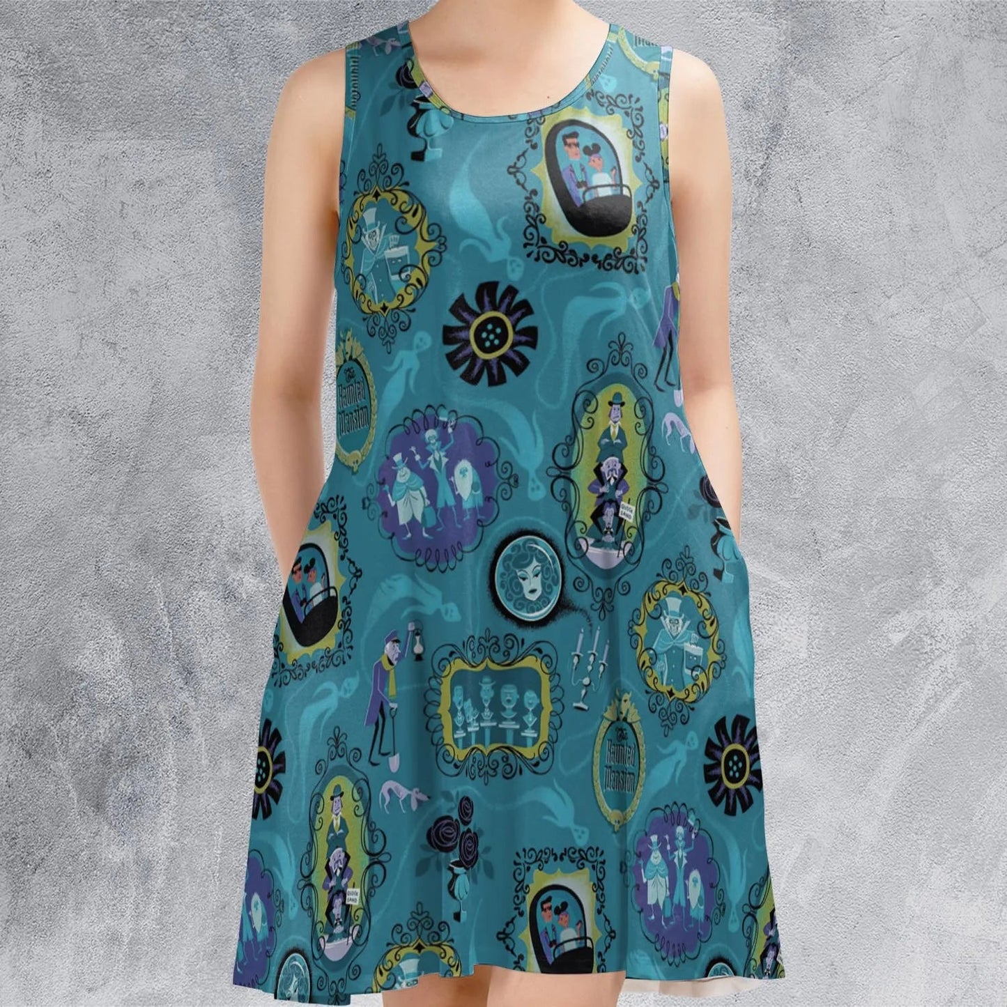 Casual Sleeveless Dress - EM2GJEQK