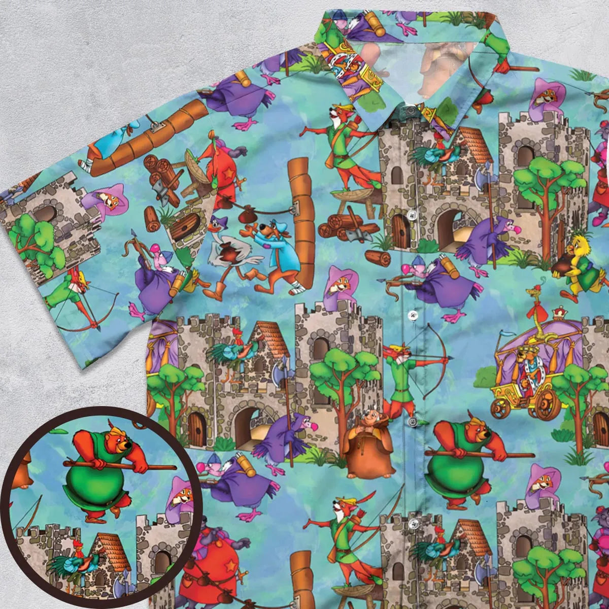 Short Sleeve Button Shirt - EGH178QF