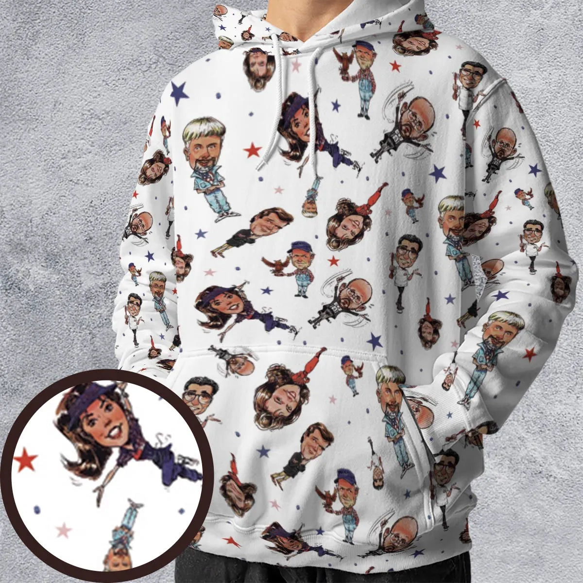 Full Print Hoodie - G43LAM6D