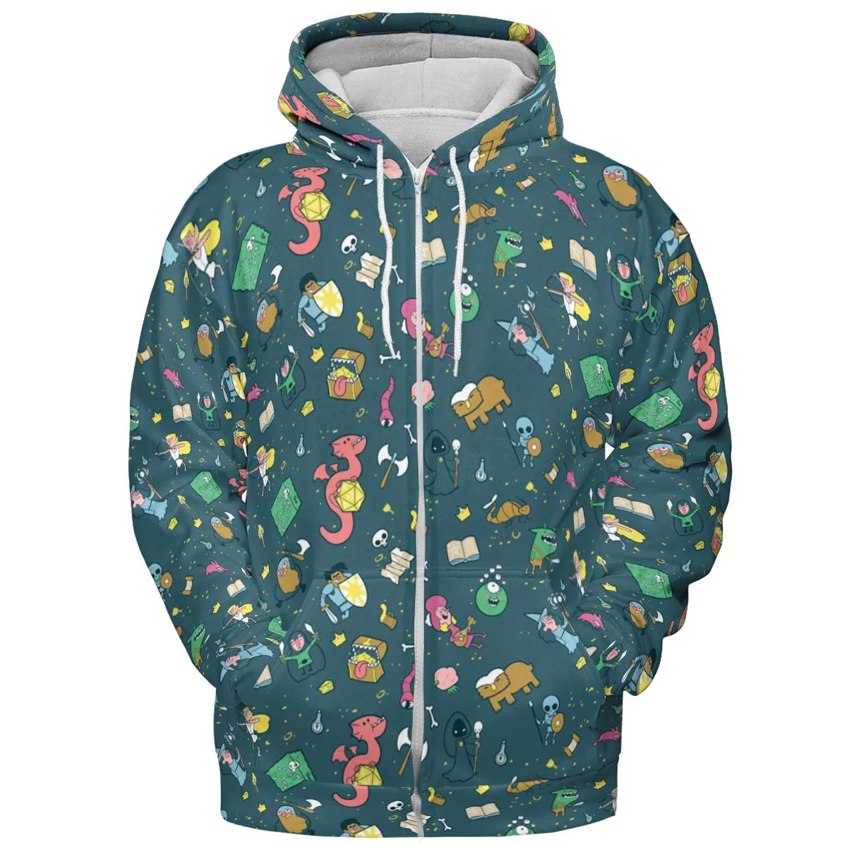 Full Print Hoodie - YZ6B3DV1