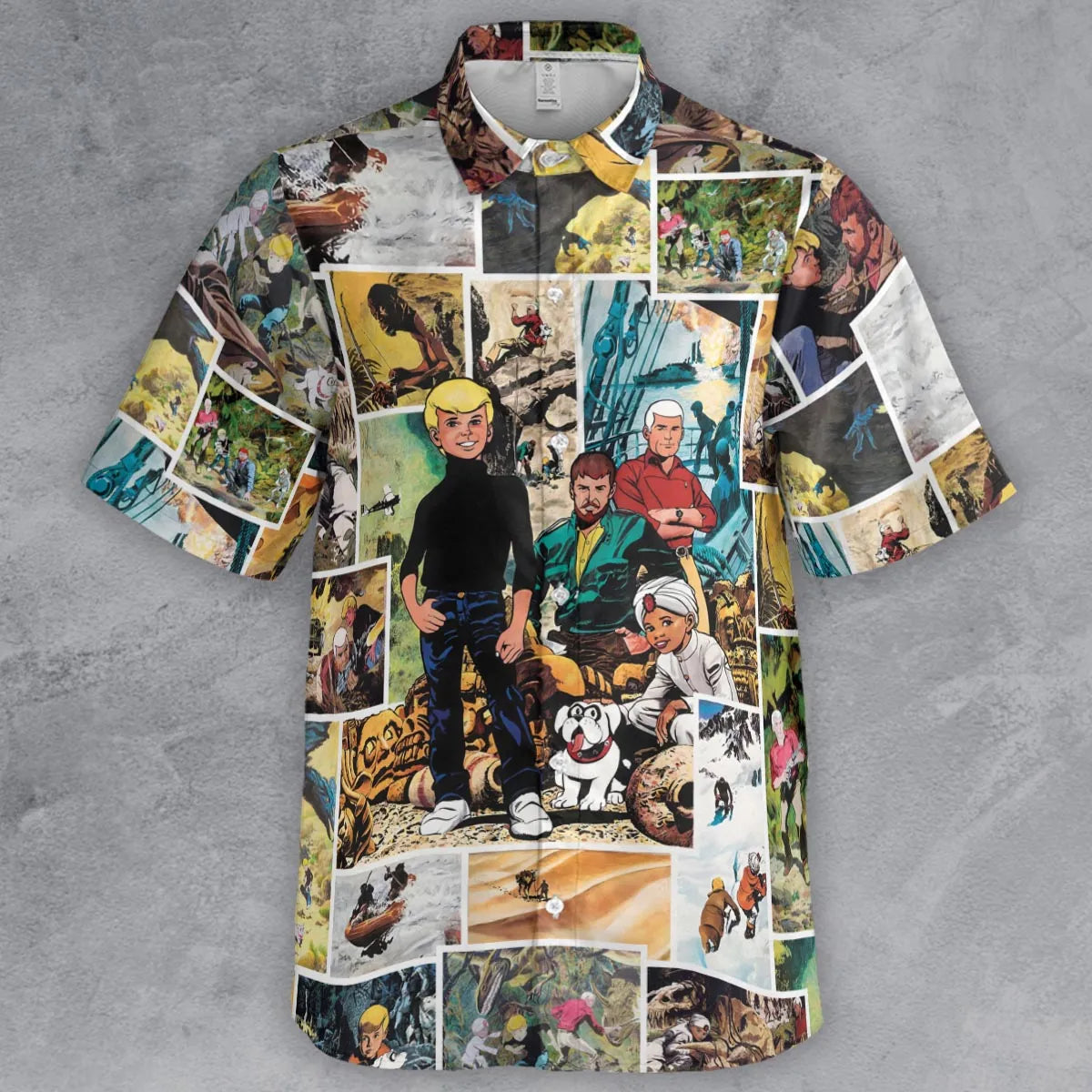 Short Sleeve Button Shirt - 3WTE411Q