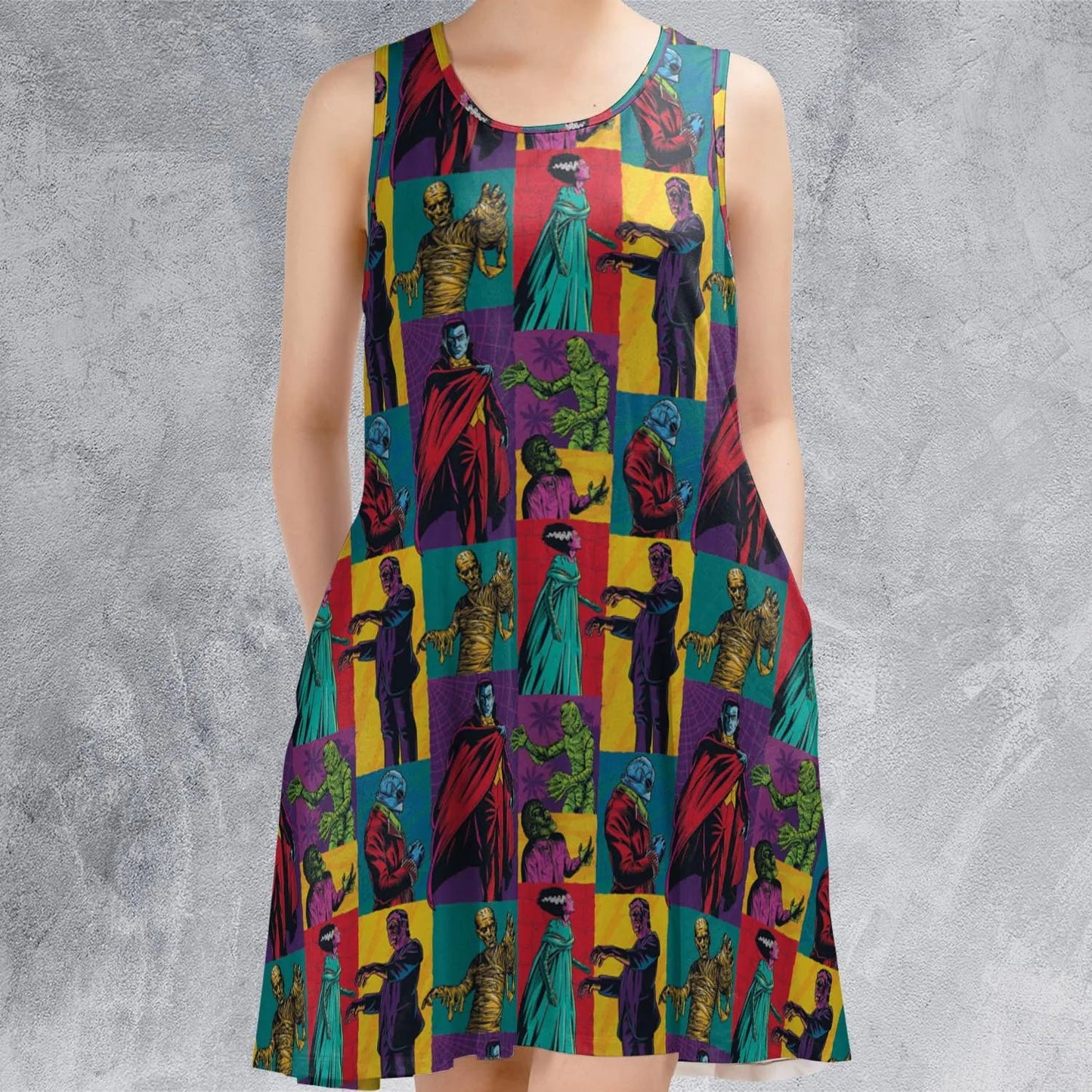 Casual Sleeveless Dress - MZ5XAPVC