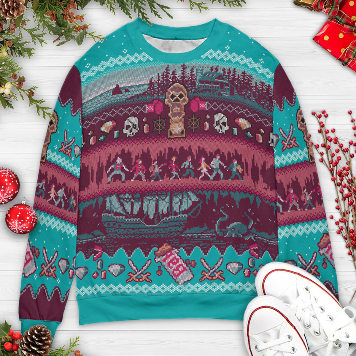 Ugly Christmas Sweatshirt - KWURNT77